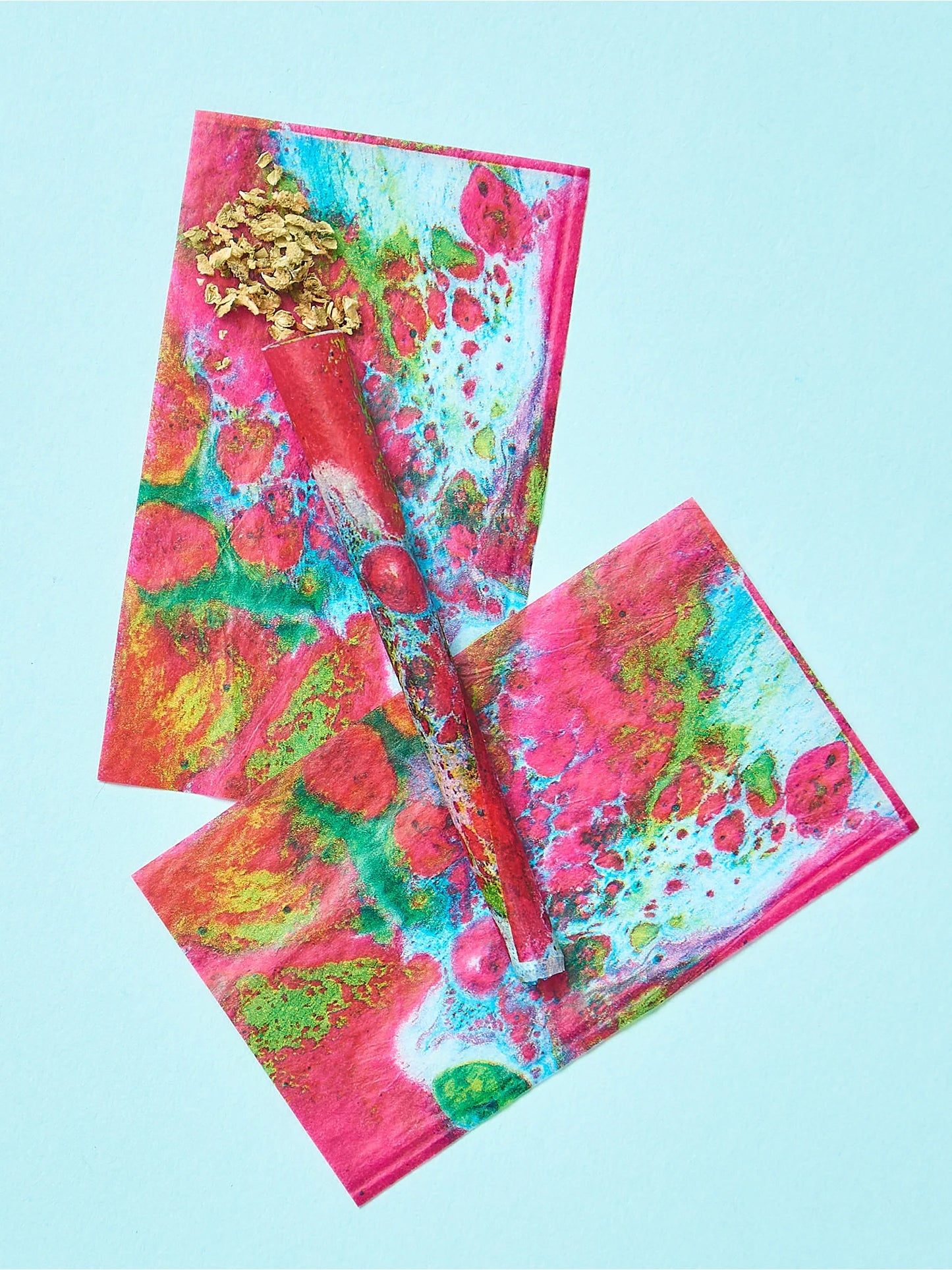 Psychedelic Print Rolling Papers